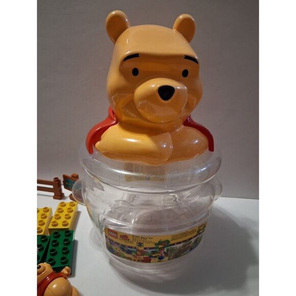 Winnie The Pooh Lego Duplo 2989 Pooh's Honey Pot Set Missing 3 - Picture 11 of 12